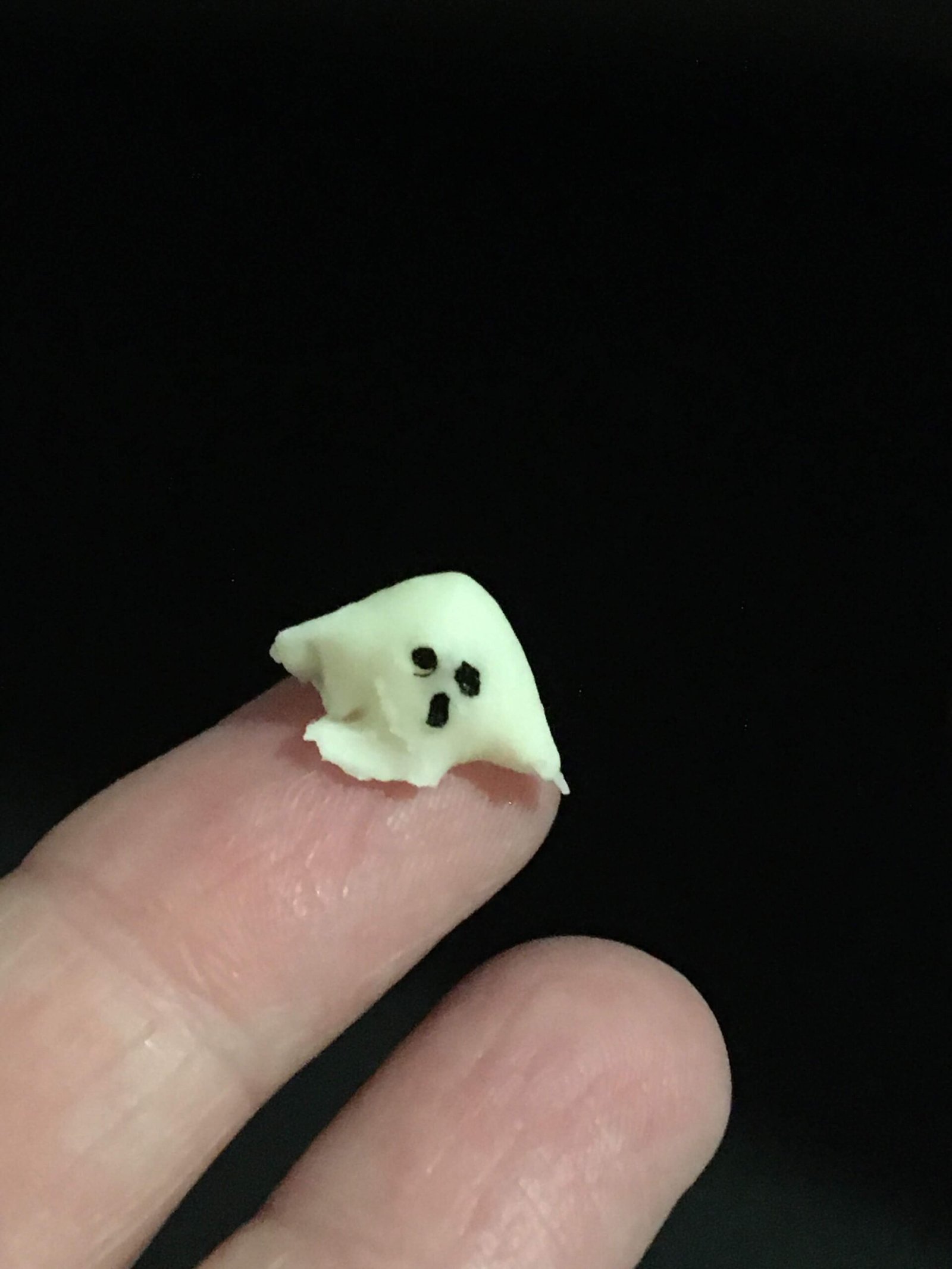 AdoptAGhost on finger