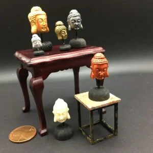 Buddha Head Sculpture